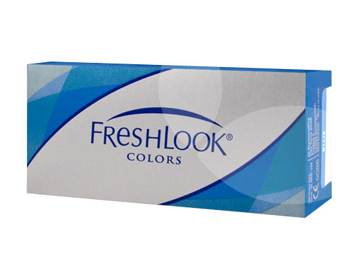 Цветные контактные линзы для темных глаз freshlook color